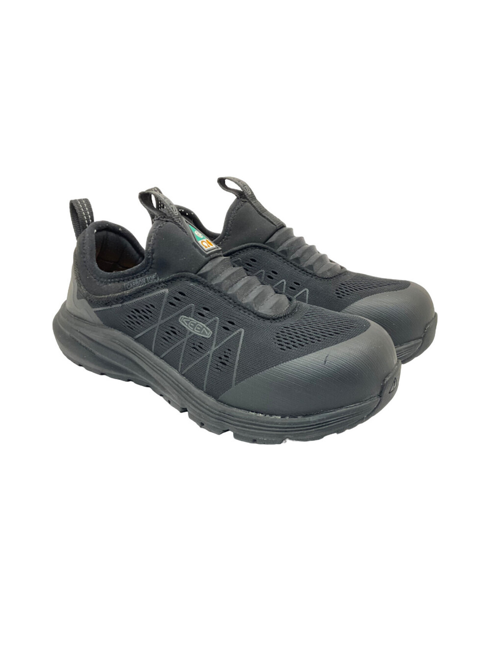 Keen Women's Vista Energy Shift Slip-On Safety Shoes 1026378M Black Size 6M